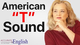 american accent  American T sound  pronunciation of american english  Accurate English [upl. by Calvina26]