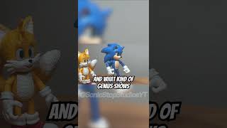 Sonic Movie 2 Scene in Stop Motion sonic stopmotion sonicmovie sonicthehedgehog shorts [upl. by Yarrum]