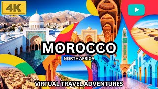 Morocco 4K Scenic Adventure Relaxing Calming Film Beautiful World Acoustic Music For Restful Sleeps [upl. by Yerffoej]