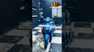 yamaha fascino bikedetailing blue cccceramicxperts coimbatore tamilnadu india [upl. by Yaja]