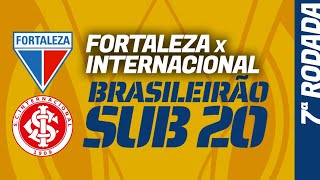 FORTALEZA x INTERRS Brasileirão Sub20 onde assistir ao vivo escalações histórico préjogo [upl. by Odnarb427]