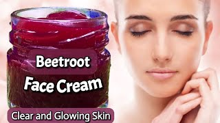 चुकंदर से पाएं गुलाबी चमकदार त्वचा  पिगमेंटेशन का प्राकृतिक इलाज  Beetroot Face Cream Recipe [upl. by Gavrielle]