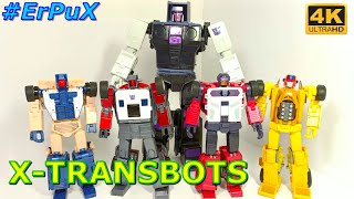 STUNTICONS  XTRANSBOTS  Masterpiece Transformers  shorts compilation [upl. by Pinelli682]