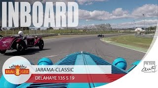 Delahaye 135 S 19 inboard at Jarama [upl. by Jovi488]