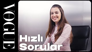 Su Burcu Yazgı Coşkun ile Hızlı Sorular  Vogue Türkiye [upl. by Gavini102]