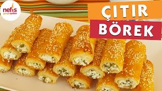 Çıtır Börek Tarifi  Peynirli Börek Tarifi [upl. by Courtland]