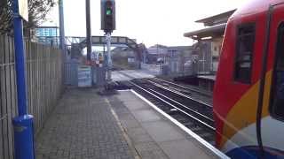 Class 458 South West Trains departing Feltham HD [upl. by Ballinger]