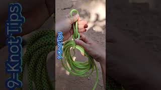 Easy Way to Coiling Knot practical ropeworkropetutorial shortcamping [upl. by Ariad754]