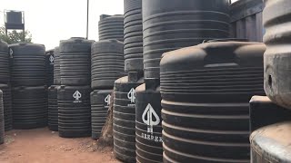 EDO Price Of Different Sizes Of Water Tank In Benin City Edo Nigeria [upl. by Oleta846]