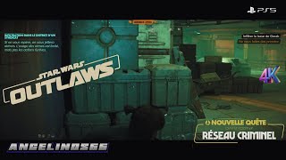 STAR WARS OUTLAWS NOUVELLE QUÈTE RÉSEAU CRIMINEL [upl. by Nealon]