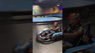 Go Karting at a splendid indoor track in Orlando… race racingtrack karting kartingfun [upl. by Douglass975]