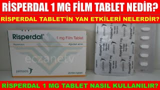 Risperdal 1 Mg Film Tablet Nedir Risperdal Tabletin Yan Etkisi Nedir Risperdal Nasıl Kullanılır [upl. by Sumerlin265]