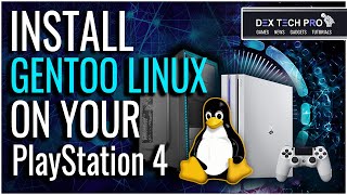 How to install Gentoo Linux on PlayStation 4 [upl. by Aramac]