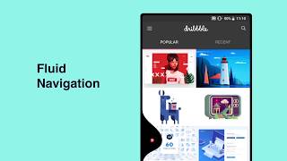 Fluid Navigation Gestures for Android [upl. by Legir188]