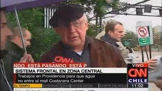 Horst Paulmann ayudó a detener el ingreso de agua al Costanera Center [upl. by Dolphin]