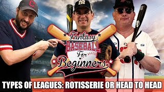 How to Play Fantasy Baseball Rotisserie or Head to Head Leagues [upl. by Amla]