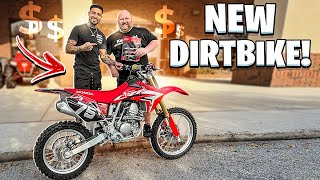 BUYING A BRAND NEW 2021 CRF150R BIG WHEEL   BRAAP VLOGS [upl. by Lunnete997]