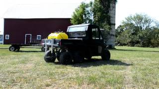 PK UTV Sprayer on Polaris Ranger [upl. by Seltzer768]