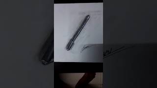 3D Art  Pen shorts youtubeshorts shortsart art artist drawing 3dart rahiljindran [upl. by Hanser]