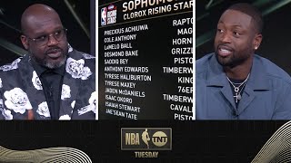 2022 NBA Rising Stars Are Announced On TNT Tuesday  NBA on TNT [upl. by Yemrots]