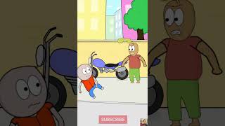 bap ki gadi follow notyoutype comedy funny cartoonhumortrending viral animation funnymemes [upl. by Corly205]