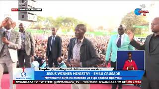 Mwanaume aliye na matatizo ya Figo apokea Uponyaji  JesusHeals The Embu Crusade [upl. by O'Mahony]