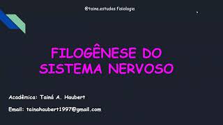 Filogênese do sistema nervoso  Neuroanatomia Angêlo Machado [upl. by Annaed]