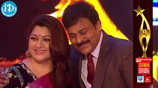 Dr Chiranjeevi Honored as Brand Ambassador of Indian Cinema  SIIMA 2014 [upl. by Claudetta]