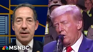 That was a promise Raskin reacts LIVE to Trump’s latest rally threat [upl. by Branscum]