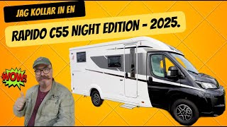 Jag kollar in en Rapido C55 Night Edition  2025 Bra lastvikt stort garage trevlig interiör [upl. by Einna]