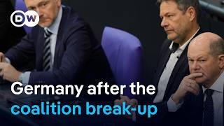 Whats next for Germany after the coalition collapse  DW News [upl. by Lhamaj]