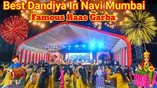 Best Dandiya in Navi Mumbai 😍💃 Dandiya raas  Navratri 2024 garba dandiya 2024 [upl. by Dniren845]