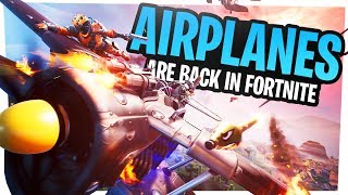 Airplanes are BACK in FORTNITE  The NEW Air Royale LTM is SICK [upl. by Martres155]