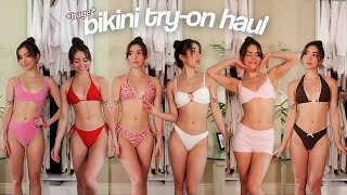 Huge Bikini TryOn Haul 2024 ft Berlook☀️ [upl. by Ingles]