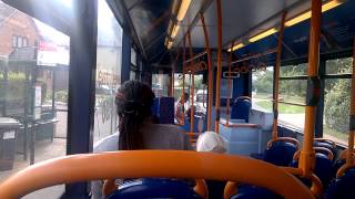 Stagecoach In Bedford MAN 18220 Alexander 300 22313 AE51RYN Route 71 Hitchin To Bedford [upl. by Adnolor8]