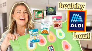 NutritionistApproved ALDI Healthy Haul  BudgetFriendly Grocery Haul  Shop With Me Aldi 2023 [upl. by Grannias]