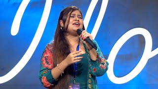 omg tagada performance Sneha Shankar full audition Indian idol season 15 2024 [upl. by Ahsiemak]