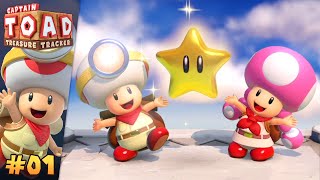 À la recherche de trésors   Captain Toad  Treasure Tracker Coop 01 [upl. by Lyndon]