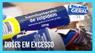 Doses excessivas de medicamentos para dormir podem causar danos para a saúde  Balanço Geral DF [upl. by Esidarap70]