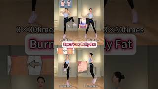 exercises to lose belly fat belly fat loss exercise belly fat burning exercises for women shorts [upl. by Ardnaskela401]