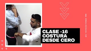 Costura desde cero  Clase 16  Como tomar las medidas para pantalón [upl. by Acirahs782]