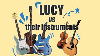 band LUCY 루시 and their instruments [upl. by Nylirehs]