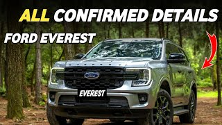 Ford Endeavour 2024 India 🔥  Ford Endeavour  Everest 2024 Full Review  Launch Date amp Price [upl. by Targett872]