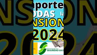 🚀💰𝗜𝗠𝗣𝗢𝗥𝗧𝗘𝗦 𝗱𝗲 𝗹𝗮𝘀 𝗣𝗘𝗡𝗦𝗜𝗢𝗡𝗘𝗦 𝟮𝟬𝟮𝟒 𝐬𝐞𝐠𝐮𝐧 𝐞𝐥 𝐆𝐨𝐛𝐢𝐞𝐫𝐧𝐨👍 gestionesfaciles jubilacion subidapensiones [upl. by Ursal]