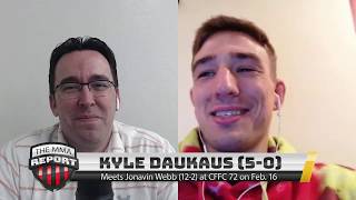 Kyle Daukaus talks middleweight title fight against Jonavin Webb at CFFC 72 [upl. by Tnairb]