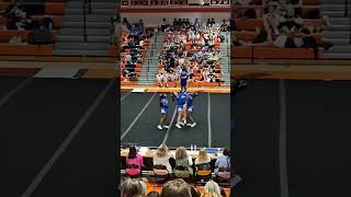 Martinsburg North Middle School Stunt Group at Martinsburg Bulldog Cheerpalooza 2024 [upl. by Salangia]