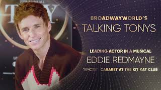 Tony Award Nominee Eddie Redmayne on CABARET on Broadway [upl. by Nan456]