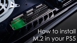 How to install M2 SSD storage in your PlayStation 5  be quiet [upl. by Sylvan5]