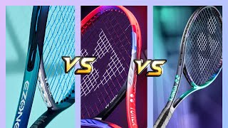 Yonex Ezone 98 vs Vcore 98 vs Vcore Pro 97 [upl. by Merce]