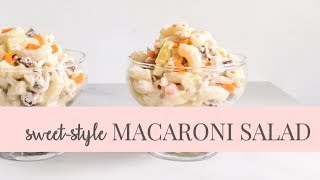 Macaroni Salad  How to Make Macaroni Salad [upl. by Sidnak]